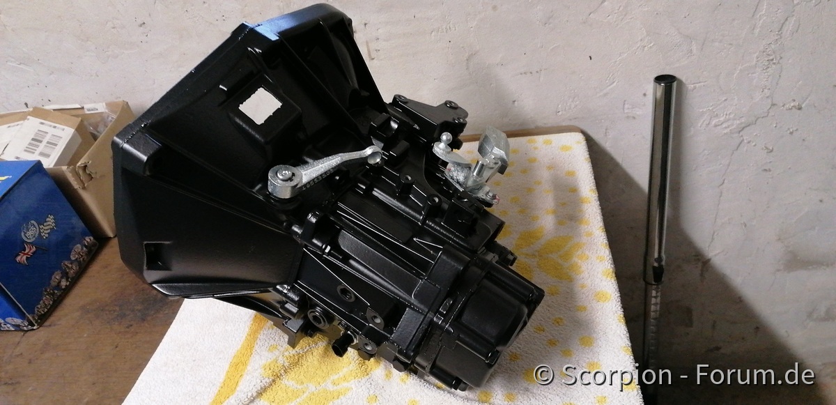 Getriebe Revision beendet.